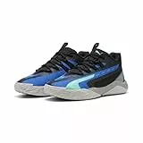 PUMA Erwachsene Dagger 2 Mid Basketballschuhe 47, Black Bluemazing Aquatic Blue Green
