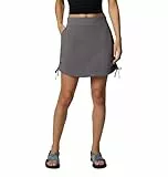 Columbia Damen All Seasons Ruched Skort Rock, Grau (City Grey), Mittel