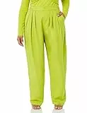 TEREA Hose für Damen, Lexie Plissierte Vorderseite, Citronelle, Größe XXL Große Größen