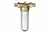 Riegler 101415 Feinfilter 'Bayern', Trinkwasser, DVGW geprüft, 90 µm, R 1