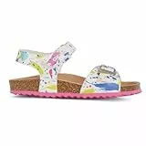 GEOX JUNIOR J ADRIEL GIRL SANDALS WHITE/FUCHSIA 34_EU