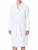 Tommy Hilfiger Herren-Bademantel aus Waffelmuster, UM0UM03524, Weiß, Größe M, Weiß (Th Optic White), M