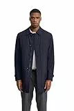 bugatti Herren Mantel Modern Fit wasserabweisend Basic Kragen