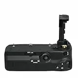 R5/R6 Batteriegriff BG-R10, kompatibel mit Canon EOS R5 R5C R6 R6 Mark II Kameras, Synchronisation der Funktionen, bietet Platz für 2 LP-E6/N/NH wiederaufladbare Lithium-Ionen-Akkus für