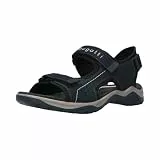 bugatti man Herren Sandaletten, Männer Sandalen,maennlich,Men's,Sommerschuhe,Freizeitschuhe,offene Schuhe,Freizeit,Blue/Black (4010),44 EU/EU UK