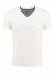 KEY LARGO Herren SODA New v-Neck T-Shirt, White (1000), L