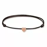 GD GOOD.designs Fussketten für Frauen mit Herz | Wasserfestes rosegoldenes Fußband - Größenverstellbar (20-30 cm) | Edelstahl Herzen in 18K Roségold