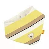 Steiff Halstuch One Size cream gold, Baby-Halstuch, Halsbedeckung für Babys, weich und bequem, Halsschutz, waschmaschinenfest