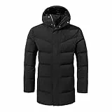 Schöffel Herren Down Coat Style Cers MNS, winddichte Daunenjacke mit 4-Wege-Stretch, legerer Kurzmantel mit hoher Wärmeleistung, leichte Winterjacke, black, 56