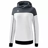 Erima Herren Change by Kapuzensweat (1072307), weiß/Slate Grey/schwarz, M