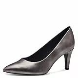 s.Oliver Damen Pumps Spitz Elegant, Silber (Pewter), 39 EU