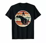 Retro Honigdachs Ratel - Vintage Honigdachs T-Shirt