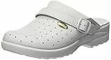 Scholl Unisex Clog Racy Schuh für Medizinisches Fachpersonal, Weiß, 39 EU