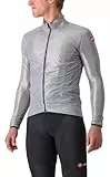 Castelli Herren Aria Shell Jacket, Silver Gray, L EU