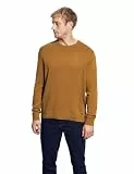 Street One MEN Basic Baumwoll Pullover golden Yellow XL