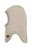 Mikk-line Wolle Fullface Melange Offwhite 98/104 | Oeko-TEX Standard 100 | Schlupfmütze Kinder Wolle | Schalmütze Kinder Im Einem Unisex-Design | Balaclava