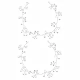 FRCOLOR 2stücke Braut Haarschmuck Mit Kristallperlen Lange Haarrebe Silber Accessoire Für Hochzeiten Partys Und Besondere Anlässe Leicht Und Zu Tragen