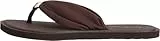 Tommy Hilfiger Damen Flip Flops Scandi Soft Summer Sandal mit breitem Zehenriemen, Braun (Fondant Brown), 39