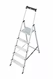 KRAUSE Stehleiter Solidy, 5 Stufen, 126238