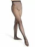 Capezio Damen Professional Fishnet Seamless Tight Strumpfhose, Schwarz, XL
