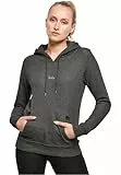 Miss Tee Damen BadGirl Bang Hoody Charcoal, M