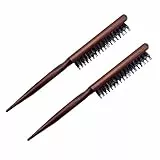 2 pcs Teasing Hair Brush Comb Professional Salon Comb for Long, Thick, Curly, Wavy, Dry or Damaged Hair, Reduces Hair Breakage