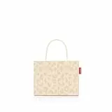 reisenthel daily shopper XS in leo vanilla – Die kleinere Version unseres modernen, stromlinienförmigen Shoppers – eine praktische rechteckige Crossbody-Handtasche.