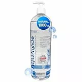 JOYDIVISION Original AQUAglide 1000 ml Gleitgel Natural, Kristallklares & Veganes Gleitmittel, Ph-optimiert und Latex- Kondom -Kompatibel