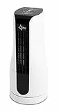 SUNTEC Tischventilator CoolBreeze Sensation, Timer Leise 16 Watt | Tisch Ventilator 2 Stufen, Tragbar | Fan Lüfter Windmaschine Weiss | für Schreibtisch, Schlafzimmer, Büro, Wohnung, Bürotisch