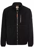 camel active Herren Fleecejacke aus recyceltem Polyester Dunkelblau, Menswear-L