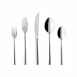 Villeroy & Boch – Piemont Besteckset 30 Teilig 6 Personen, Spülmaschinenfest, Rostfrei, Besteck Set, Tafelbesteck, Hochwertiges Besteck, Essbesteck Set, Messer, Gabel, Löffel, Edestahl