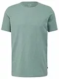 QS Herren 2141633 T-Shirt, Grün, L