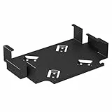 SABRENT Mac mini Halterung, VESA Halterung für Mac mini M1 Premium Aluminum Wandhalterung/Schreibtischhalterung, Perfekte Passform Halterungsrahmen (BK-MABM)