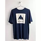 Burton Herren Classic Mountain High T Shirt, Dress Blue, 50 EU