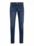 JACK&JONES PLUS Herren Jjiglenn Jjoriginal Am 812 Noos Pls Jeans, Blue Denim, 44W / 32L EU