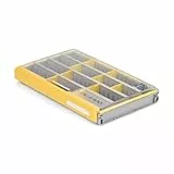 PLANO Unisex-Erwachsene Edge Professional 3700 Standard Tackle Storage Geräteaufbewahrung, Klar und Gelb