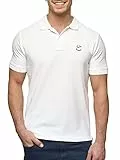 Indicode Herren Wadim Poloshirt aus Baumwolle | Herrenpoloshirt Polokragen Baumwollshirt Offwhite, XL
