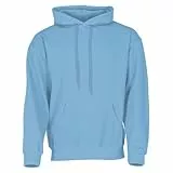 Fruit of the Loom Herren Kapuzenpullover, Blau (Sky), Large