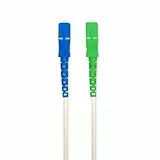Nedis Glasfaser-Patchkabel - SMF (Single Mode Phase) - SC/APC - SC-UPC - 100 Gbps - 2.00m - Weiß - Gift Box mit Euro Lock