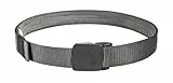 Tatonka Geldgürtel Travel Waistbelt 30mm - Reisegürtel mit verstecktem Geldfach an der Innenseite - 130 cm lang / 3 cm breit (titan grey)