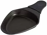 Tefal XA4001 XA400102 Raclette-Zubehör, 2 ovale Schälchen mit Antihaftbeschichtung, Edelstahl, Schwarz