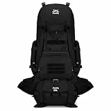 Auniq Wanderrucksack 100L, Herren Damen Wasserdichter Trekkingrucksack Reiserucksack Outdoor Wandern Rucksack Backpacker Rucksack Für Wandern, Bergsteigen, Camping, Radfahren, Outdoor Sportarten