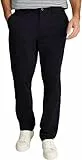 Tommy Hilfiger Herren Chino Hose Denton Satin Straight Fit, Blau (Desert Sky), 34W/32L