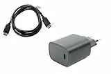 USB Adapter und Kabel kompatibel mit Lenovo Tab M11, 1 Meter, USB-PD, 20W, 3000mA, schnell Laden