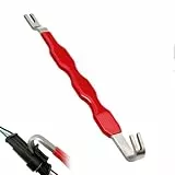 KFZ Steckverbinder Trenner Doppelkopf-Werkzeug, Rostfreier Edelstahl Auto Kabelbaum Entriegelungswerkzeug, Universell für PKW & LKW Reparatur, Schont Elektronische Komponenten, Rot