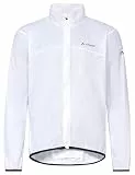 VAUDE Fahrradjacke Matera Air Jacket - ultraleichte Windjacke Herren 150 g, wasserabweisende Windjacke Rennrad Herren, winddichte & atmungsaktive Sportjacke - white, M