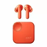 CMF by Nothing Buds 2 Kabellose Ohrhörer mit 48 dB Hybrid ANC, 55 Stunden Akkulaufzeit, 11mm PMI Treiber, 6 HD-Mikrofone und Spatial Audio, IP55 Wasserfest – Orange