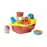 TOMY Toomies Pirate Bath Baby Bath Toy, Shower Baby Toy for Water Play in the Bath, Kids Bath Toy Suitable for Toddlers & Children, Boys & Girls from 18 Months+