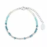 s.Oliver Armband 925 Sterling Silber/Edelstahl für Damen, Armschmuck, Motiv, Kommt in Schmuck Geschenk Box