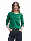 TOM TAILOR Denim Damen 1039979 Sweatshirt, 14581-Luscious Pine Green, XL